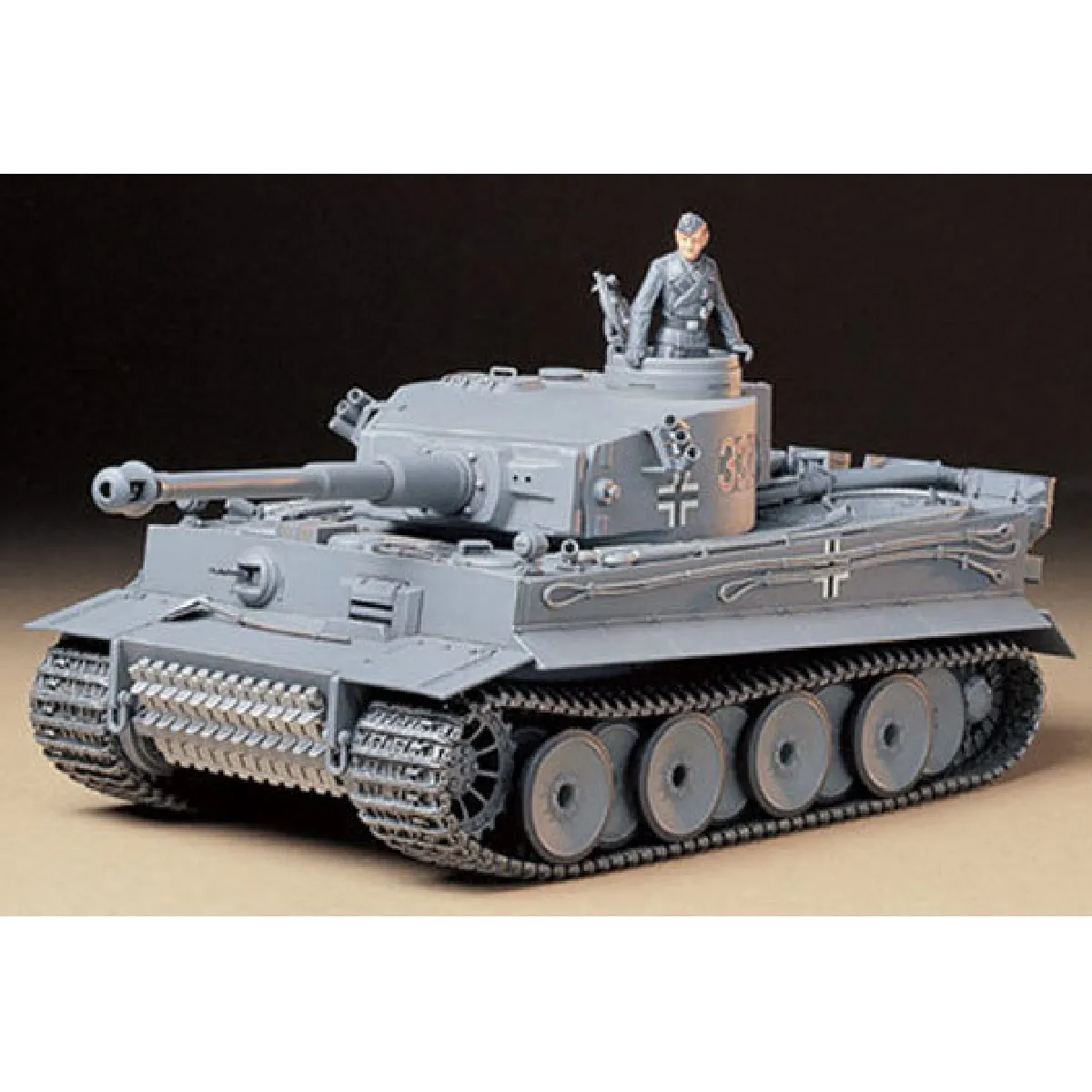 Maquette de Char en plastique Chenilles Kingtiger late. 1/35