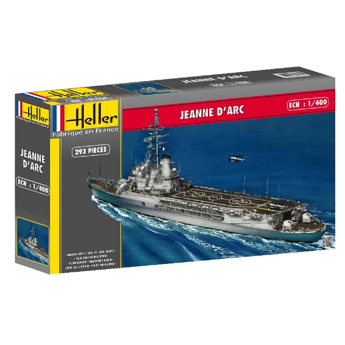 Heller Maquette Bateau Porte-Hã©Licoptã¨Res Jeanne D'arc - Image 4