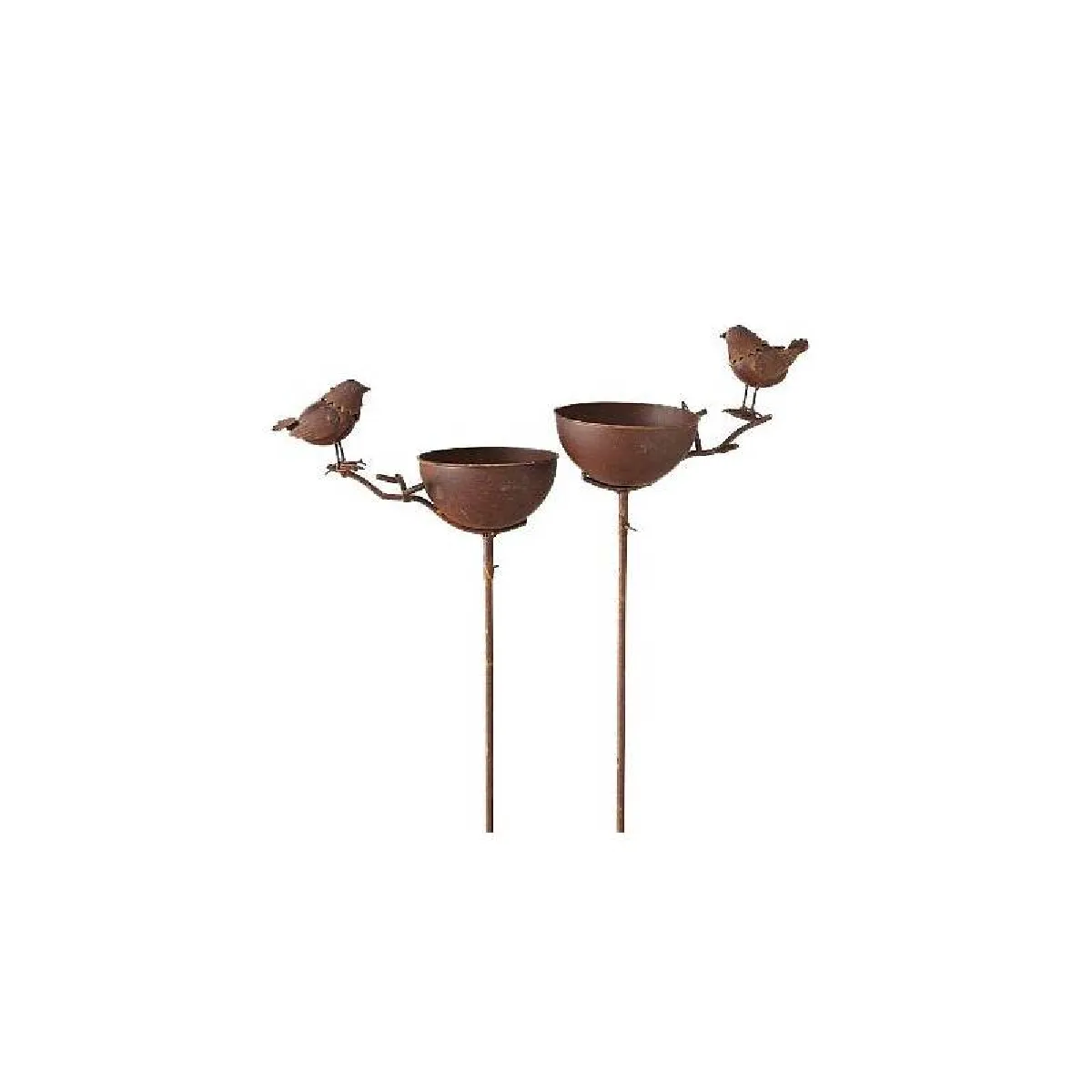 Meilleurs prix pour Bain d'Oiseaux à Piquer Fer Marron