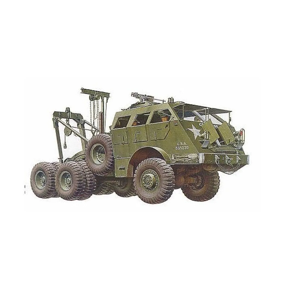 TAMIYA  maquette militaire M26 ARV 1/35