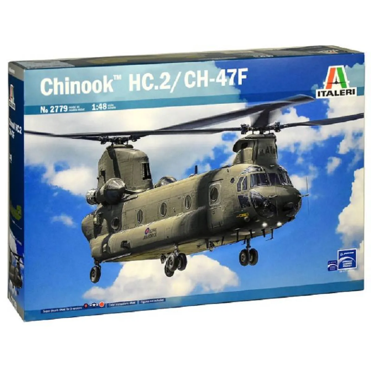 ITALERI  Maquette h&eacute;licopt&egrave;re Chinook CH-47F - 1/48