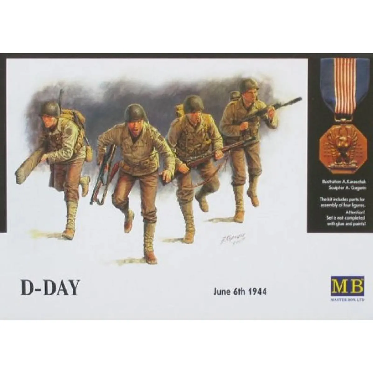 Masterbox D-Day June 6Th 1944 - 1:35E - Master Box Ltd. Master Box - Image 4