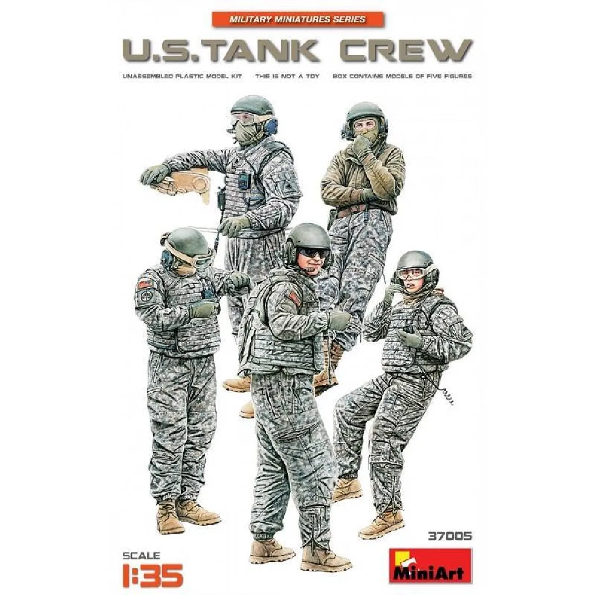 Mini Art U.s. Tank Crew - 1:35E - Miniart - Image 2
