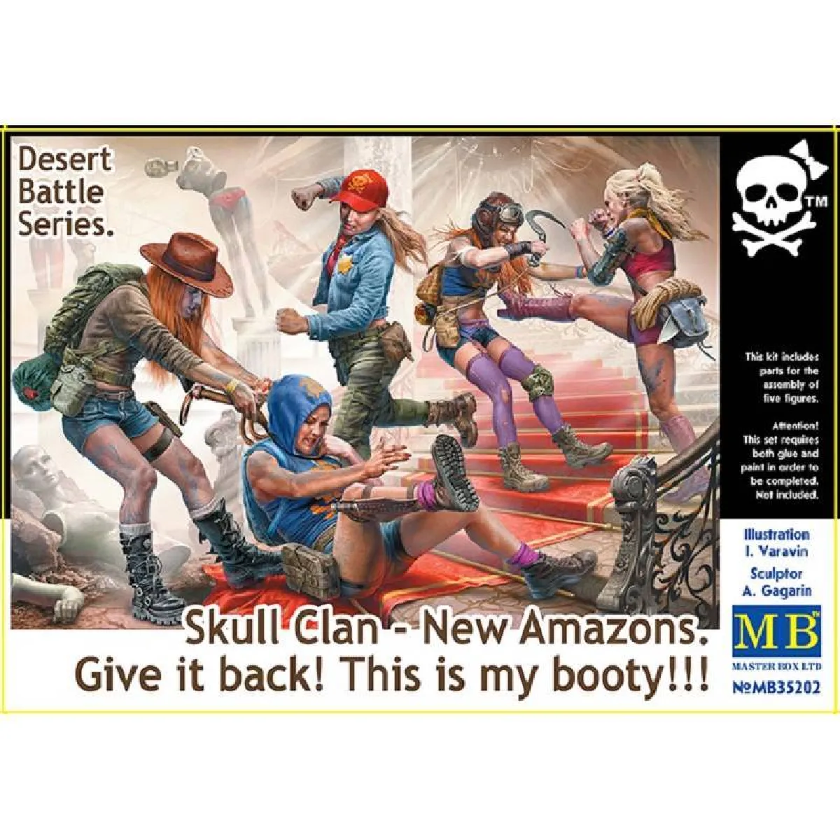 Masterbox Desert Battle Series. Skull Clan-New Amazons - 1:35E - Master Box Ltd. - Image 3