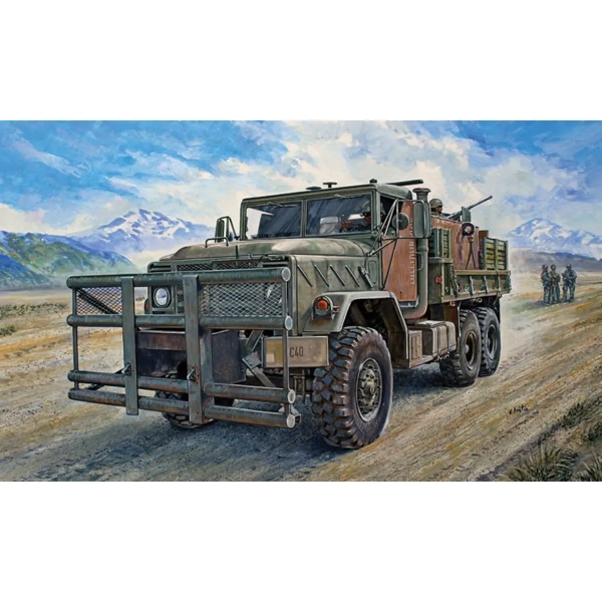 ITALERI  M923 Gun Truck maquette - 1/35