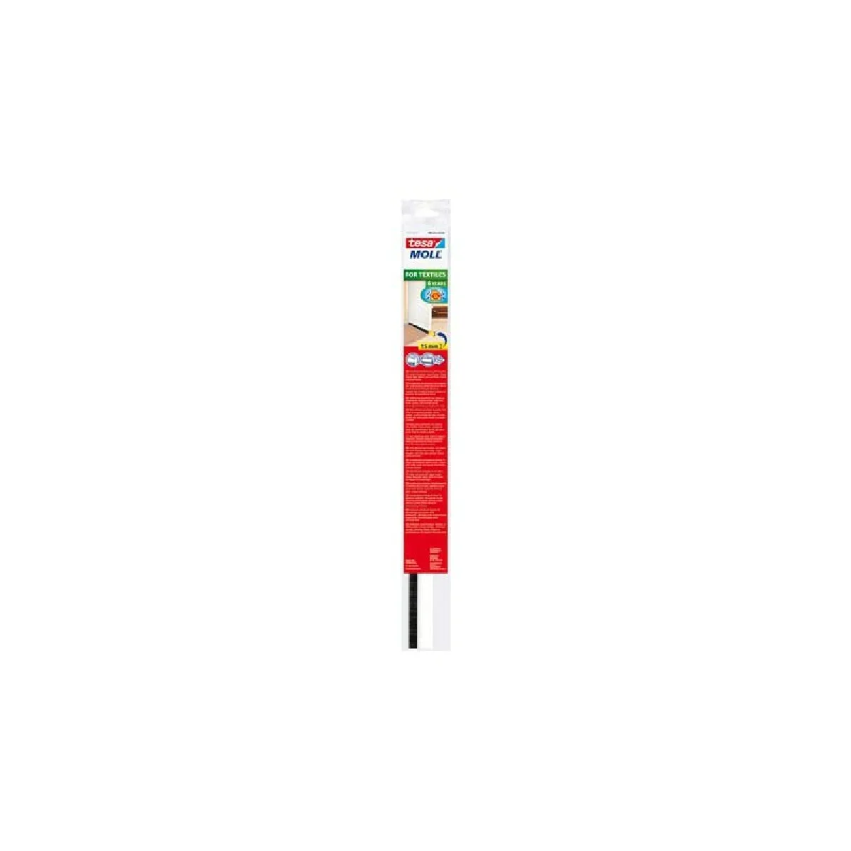 Tesa Joint D'isolation De Bas De Porte En Plastique - 1 M X 40 Mm