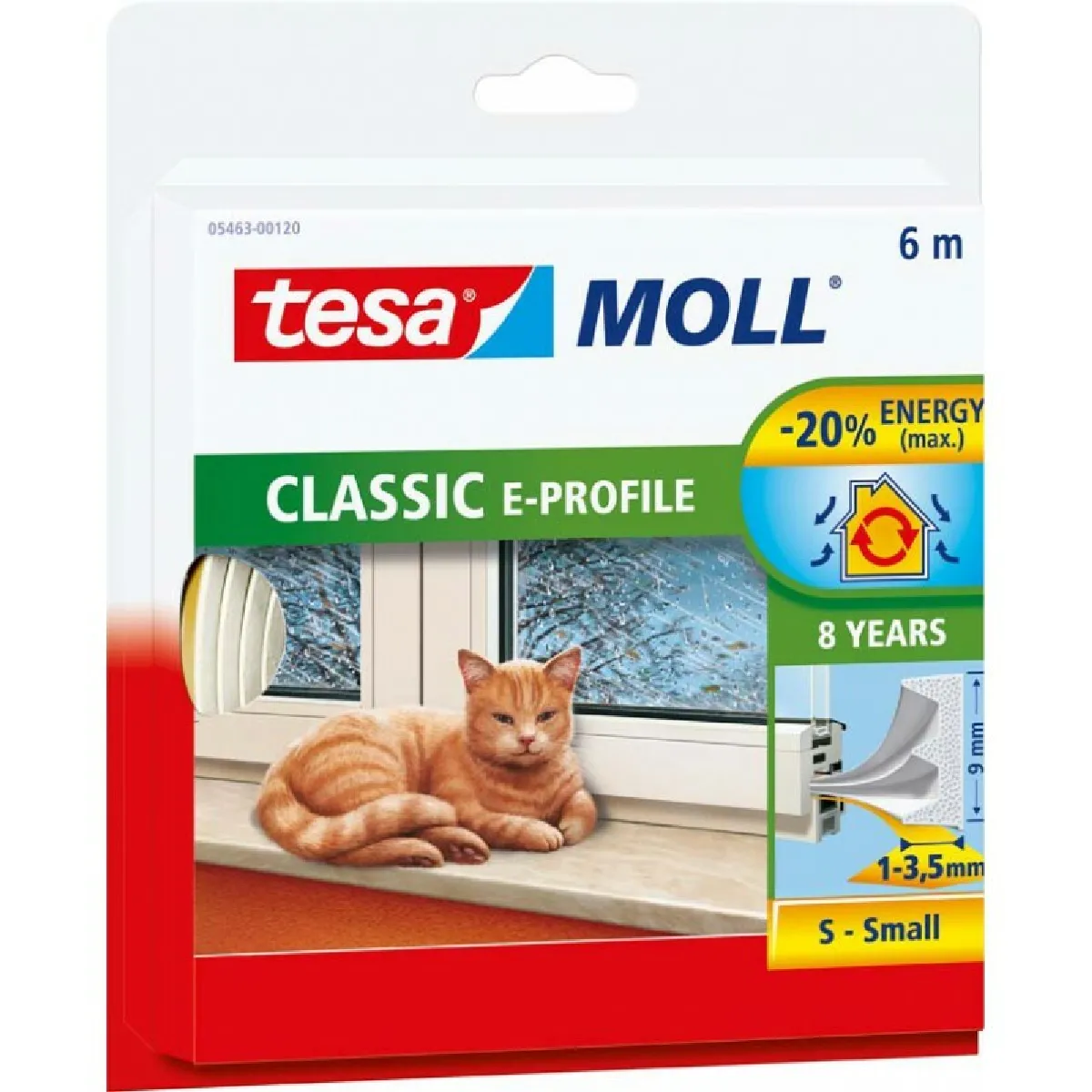 Tesa Marron Joint En Bande Tesamoll® 05445-00101-00 (L X L) 10 M X 9 Mm Caoutchouc 1 Pc(S) - Image 4