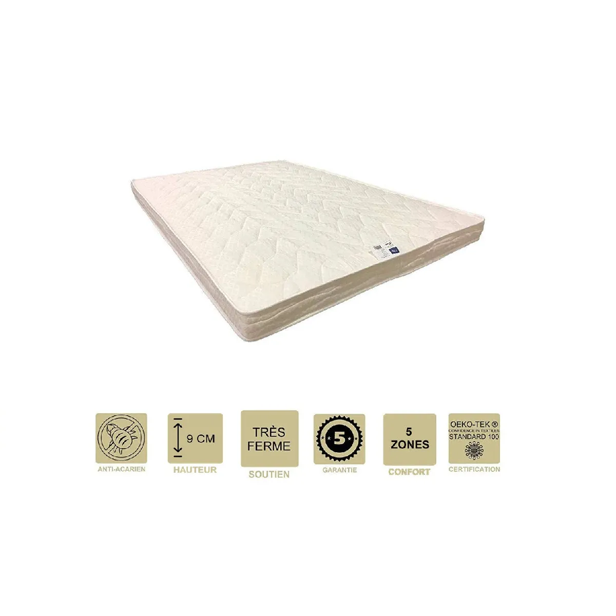 Provence Literie Matelas Canapé Lit 130x200 Provence Literie Matelas Canapé Lit 130x200