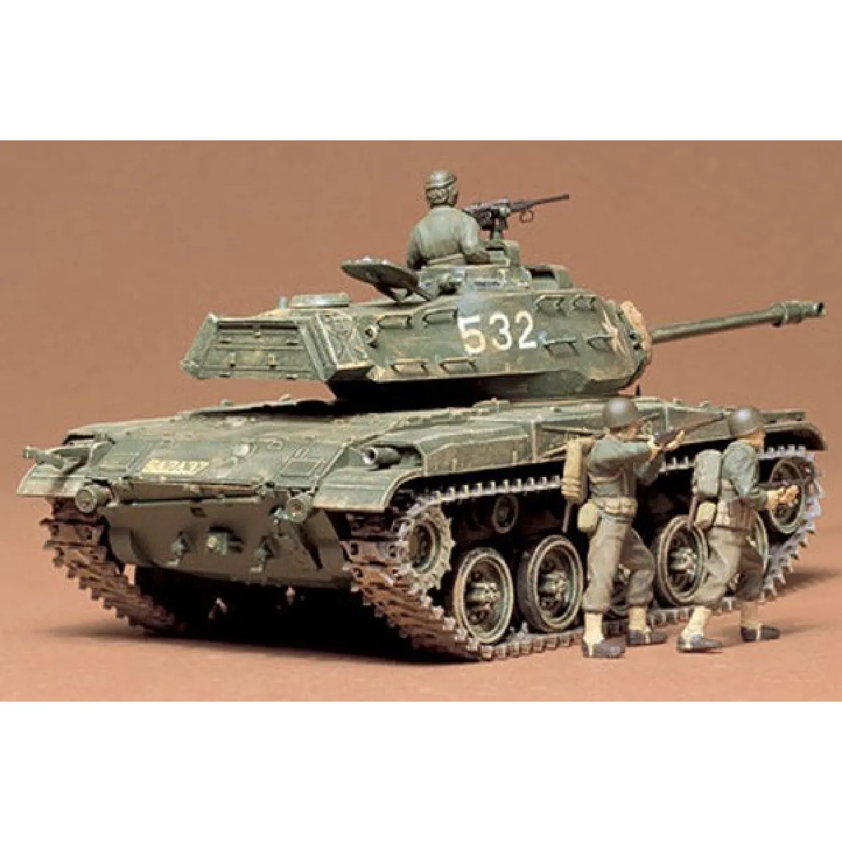 Tamiya - M41 Walker Bulldog - Maquette de char - Échelle 1/35 - Image 5