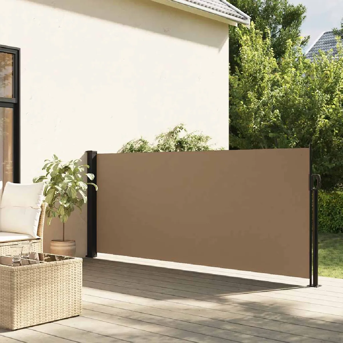 vidaXL Auvent Latéral Rétractable 180x600 cm - vue 9