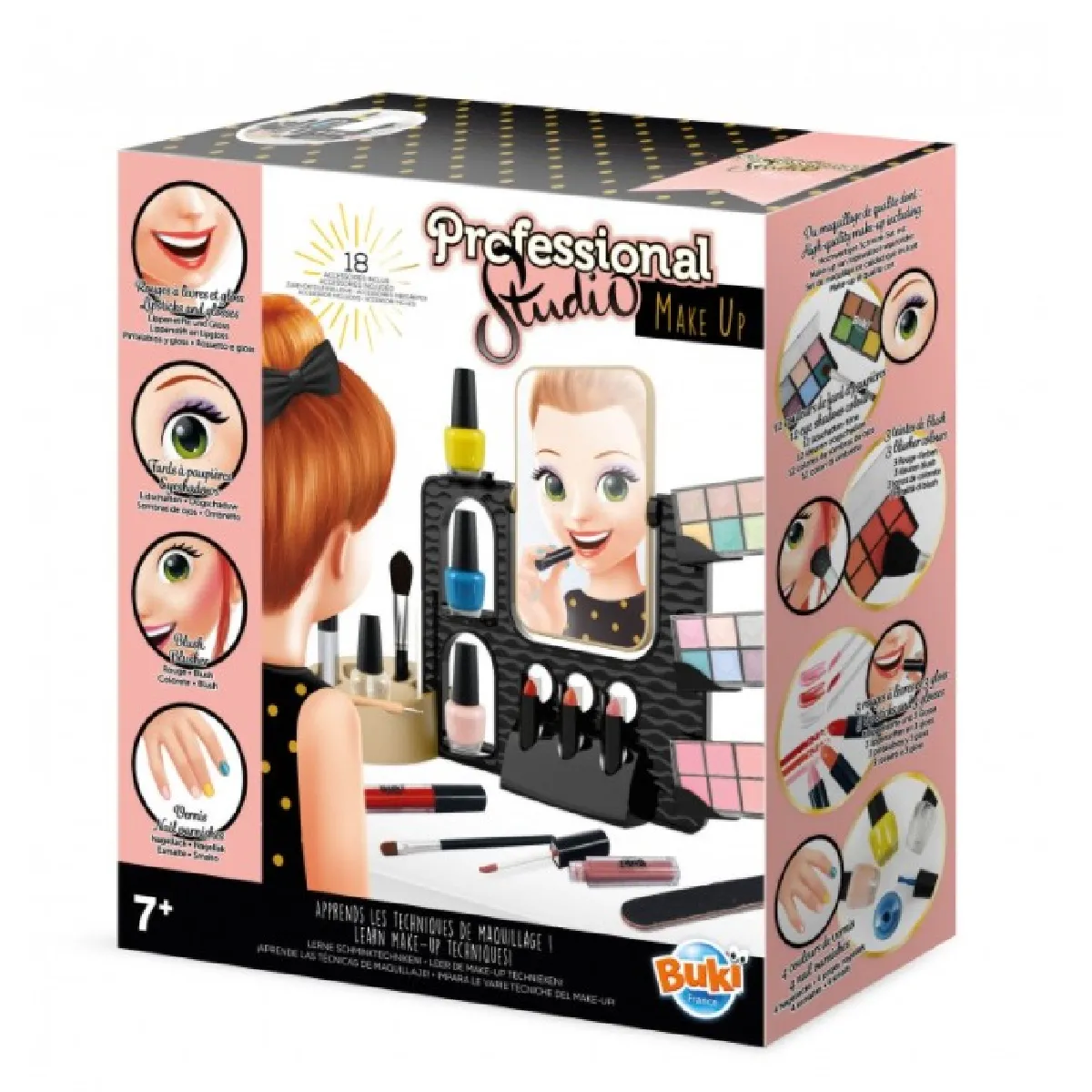 GENERIQUE - Studio de Maquillage Professionnel - Kit Créatif pour Enfant - Image 3