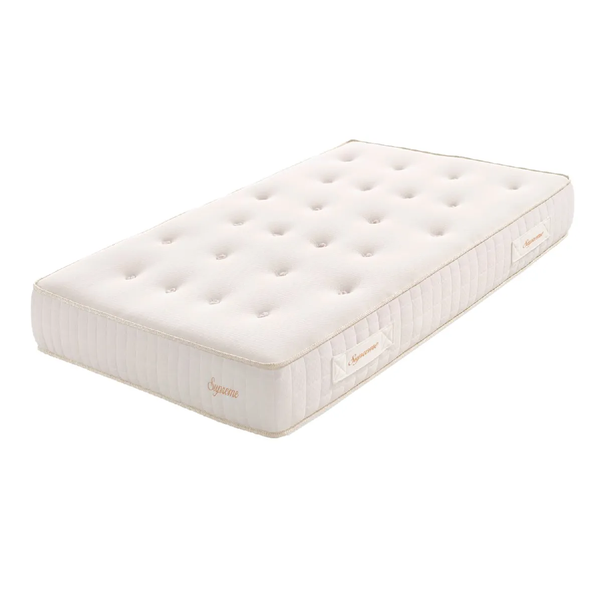 MOONIA Matelas Supreme Ressorts Ensach&eacute;s, 80x190cm
