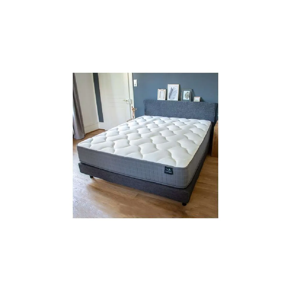 WEBER INDUSTRIES Matelas CARLTON 140x200 ressorts et m&eacute;moire de forme