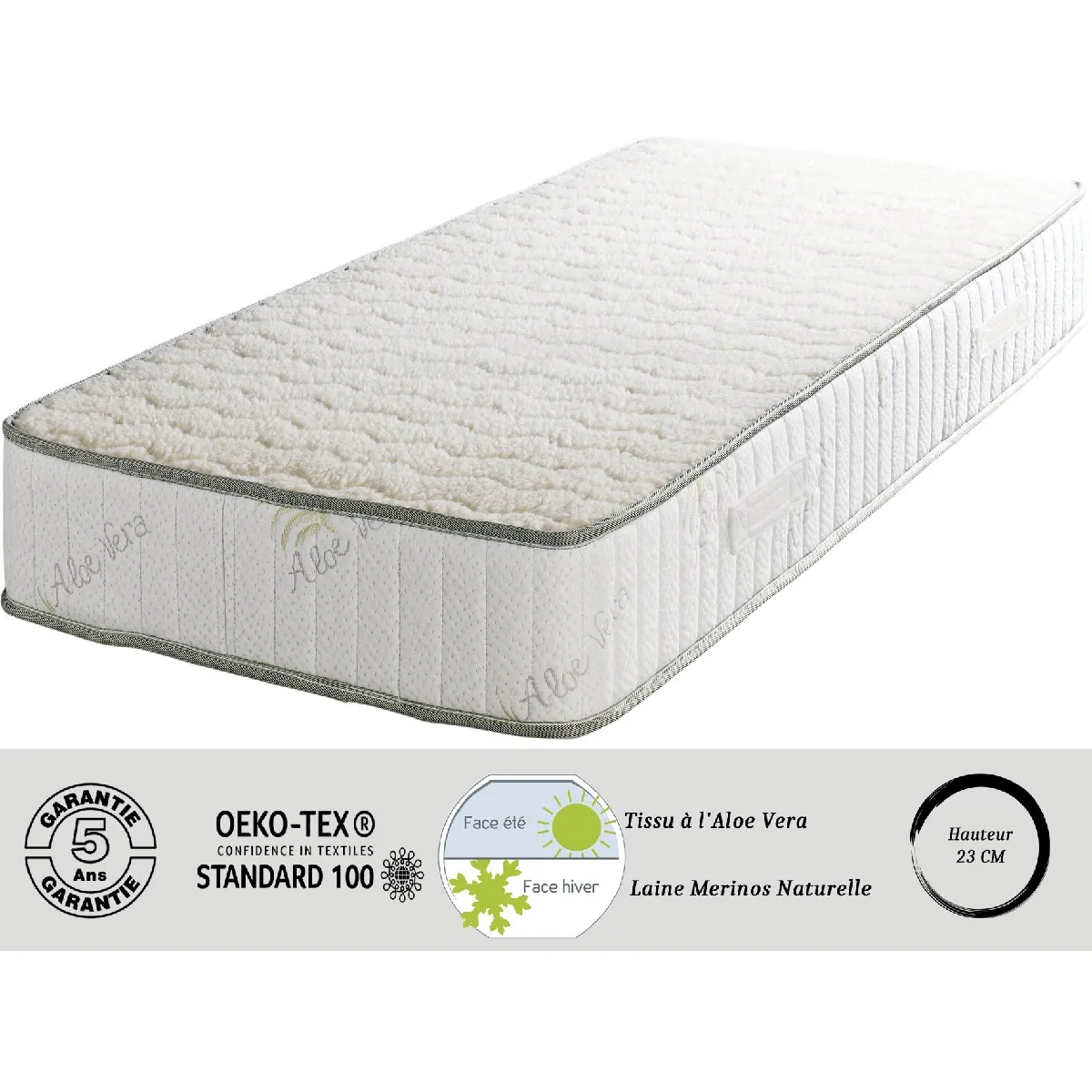 LITERIE JULIEN  Super Matelas - 80x190