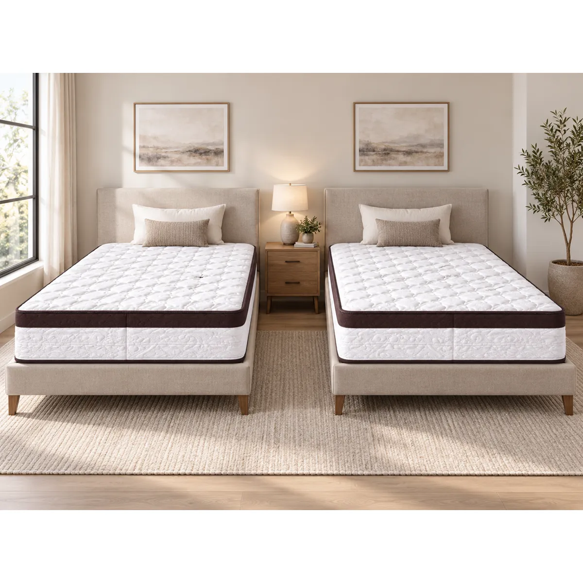 King Of Dreams Lot De 2 Matelas 70X190