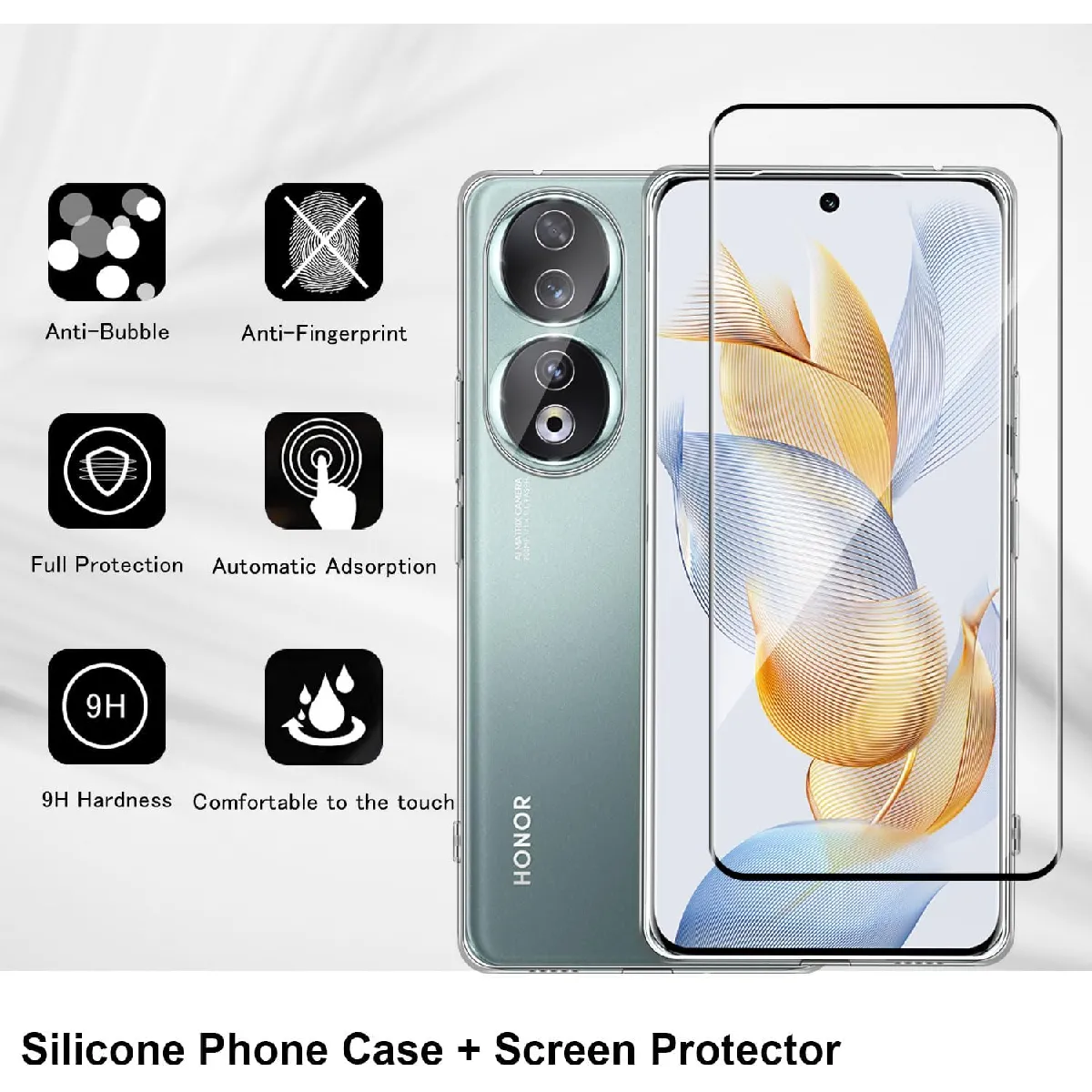 Coque Silicone Transparente Little Boutik Pour Honor 90 5G - Neuf Sous Blister