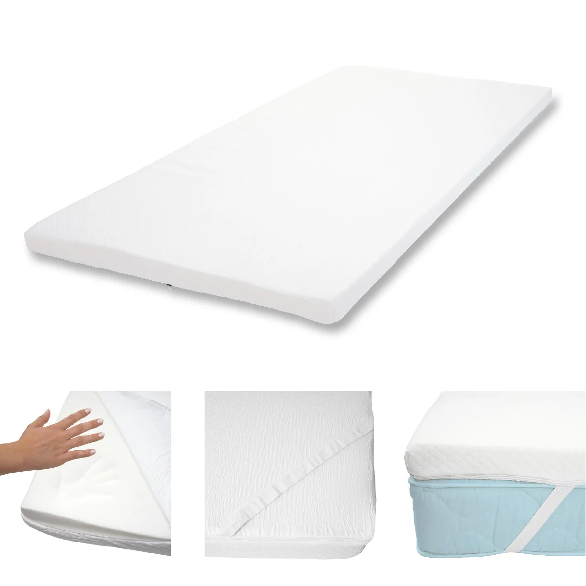 Mendler Surmatelas Mémoire De Forme 90X200