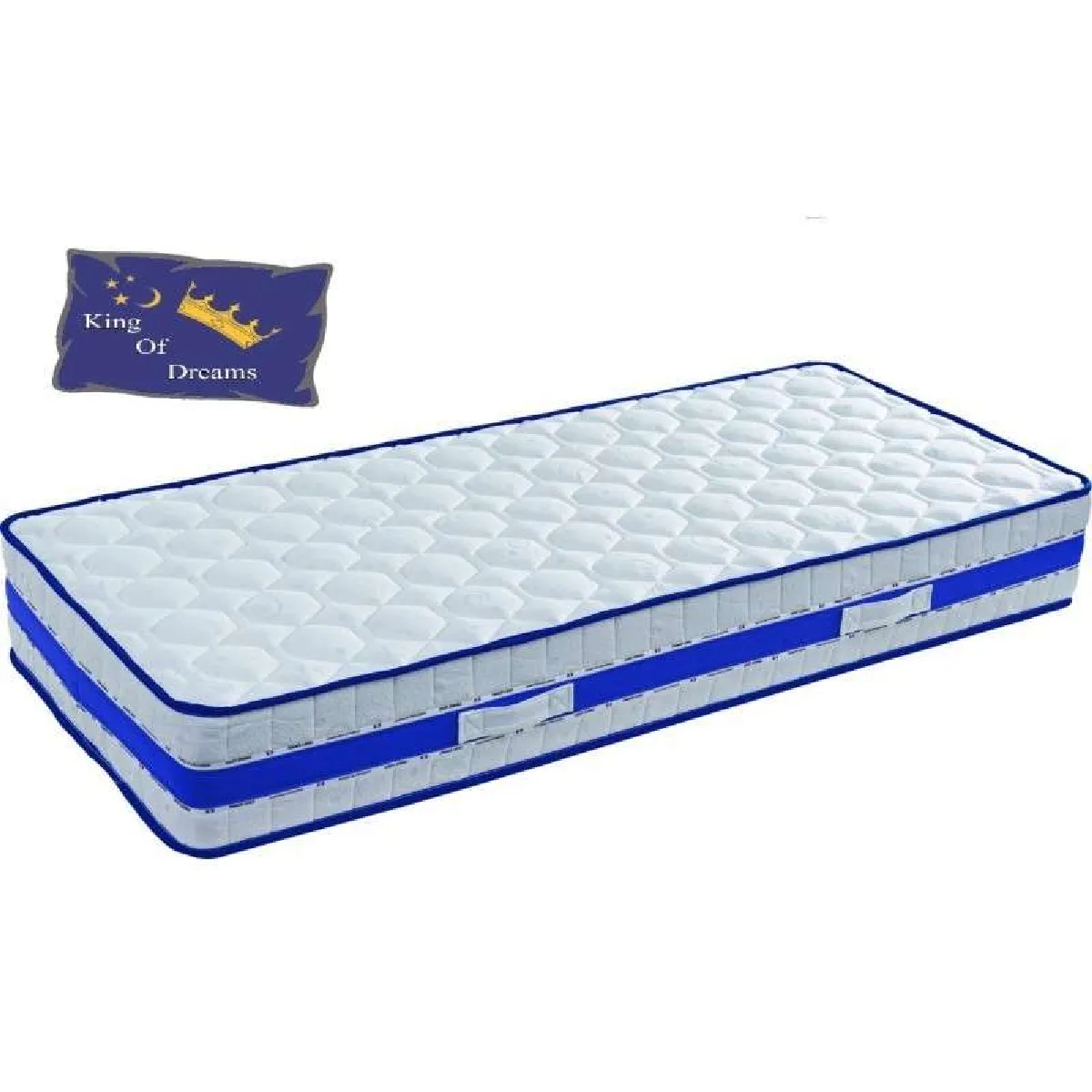 KING OF DREAMS  Matelas En Laine 140x190x29 cm