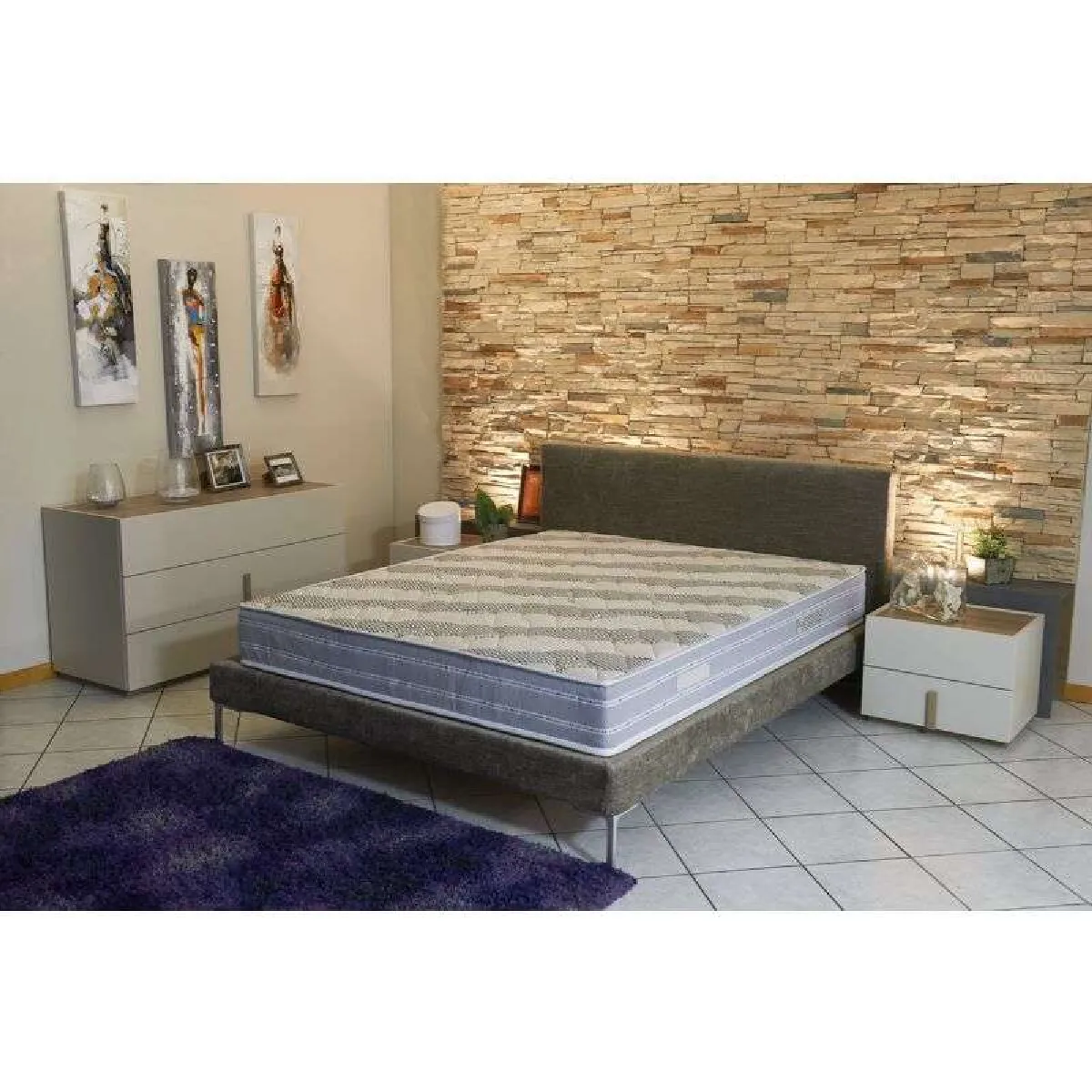 LITERIE JULIEN  Matelas en Bambou