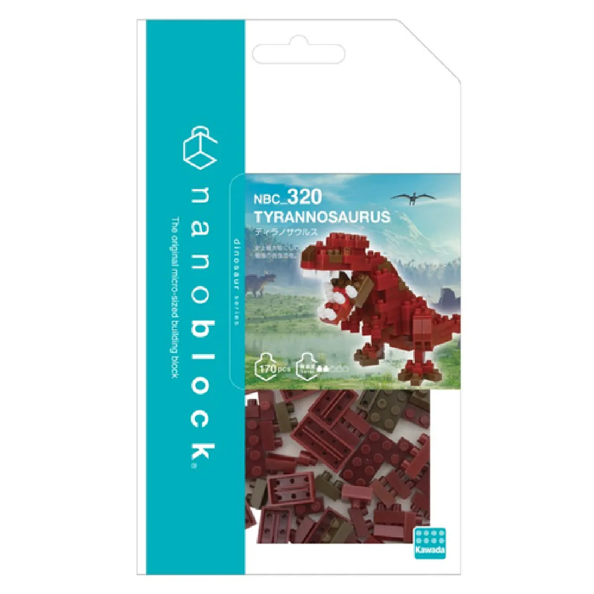 Nanoblock Tyrannosaure 170 Pcs - Image 3