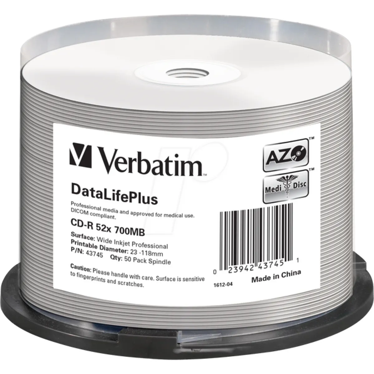Verbatim CD vierge DataLifePlus - 50 unités