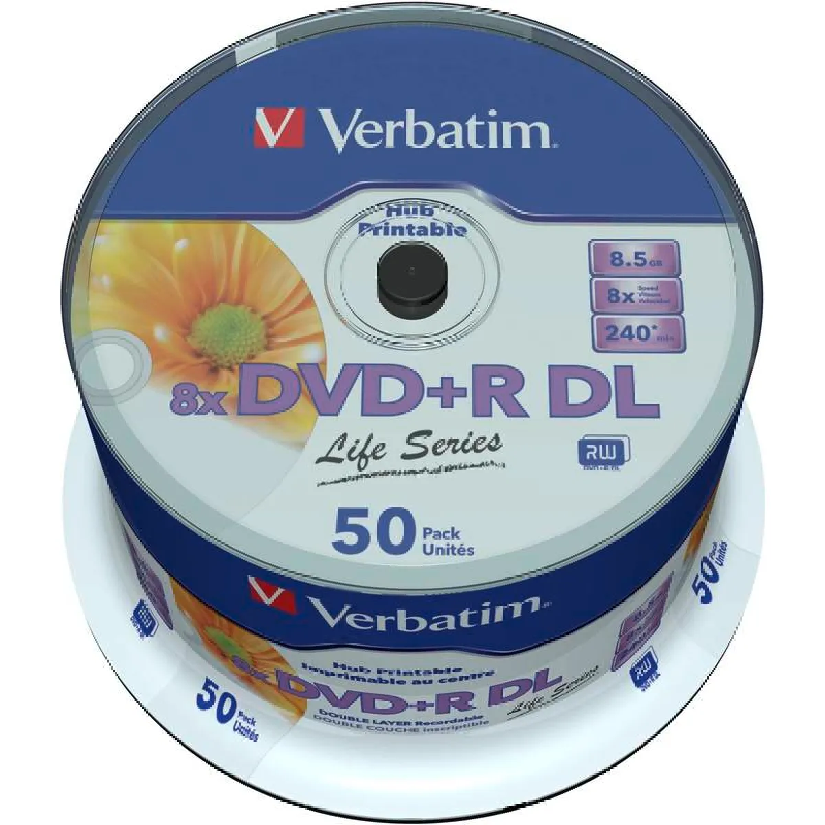 Verbatim 97693 8 5 GB 50 unités - vue 9