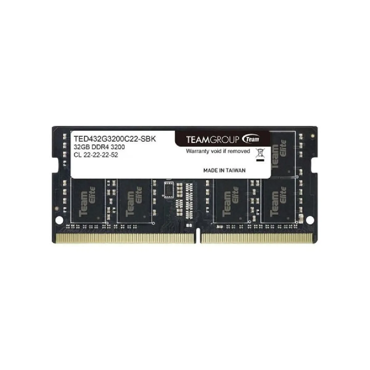 TEAM GROUP  TED432G3200C22-S01 32Go 3200MHz DDR4