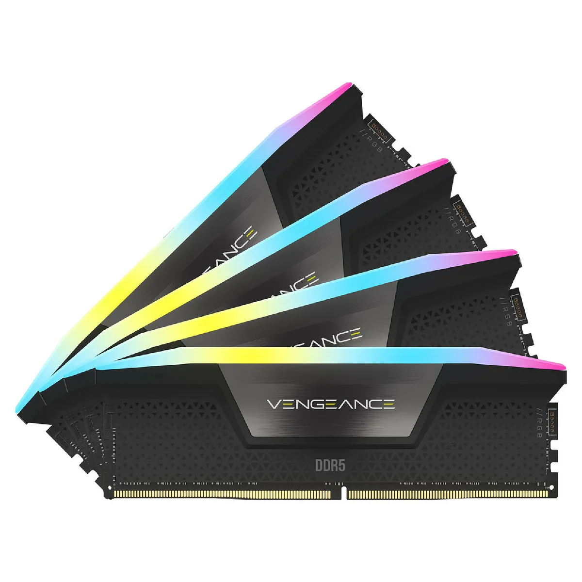 Corsair Vengeance RGB DDR5 192 Go 4 x 48 Go 5200 MHz CL38 - vue 6