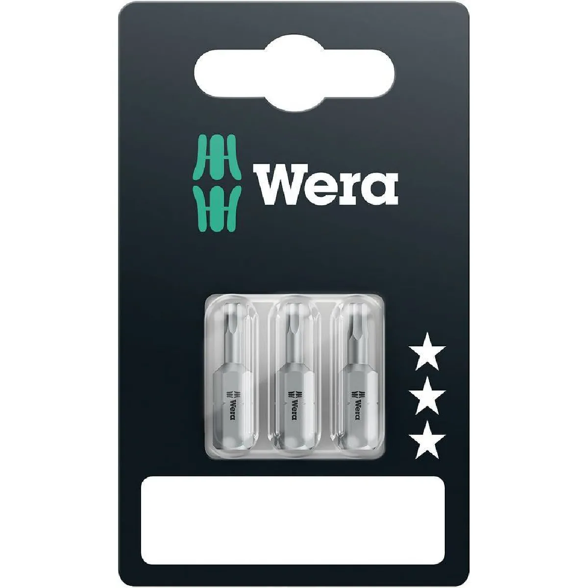 Embout Tournevis Wera PZ1 X 89 Mm - Acier Inoxydable, Pour Vis Pozidriv - Emmanchement Hexagonal 1/4"