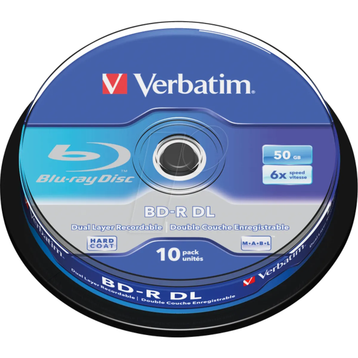 Verbatim BD R DL 50 Go 10 unités - vue 2
