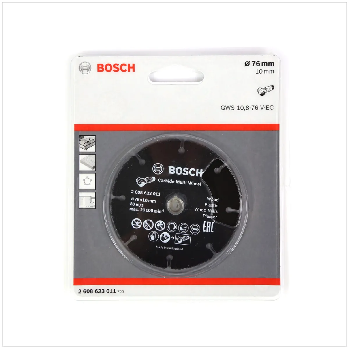 Bosch Disque Tronçonner Multicouche