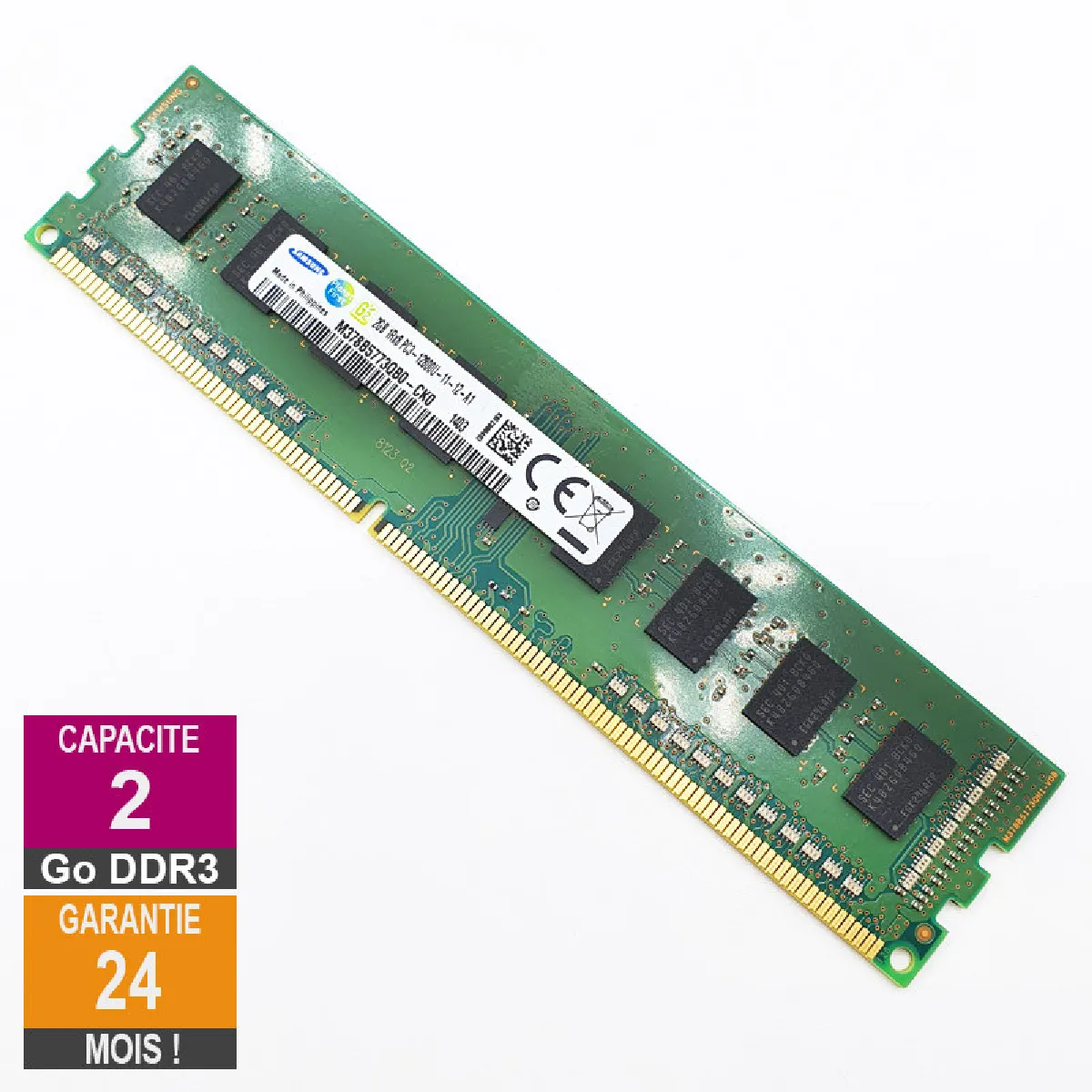 SAMSUNG  M378B5773QB0-CK0 2Go 1600MHz DDR3