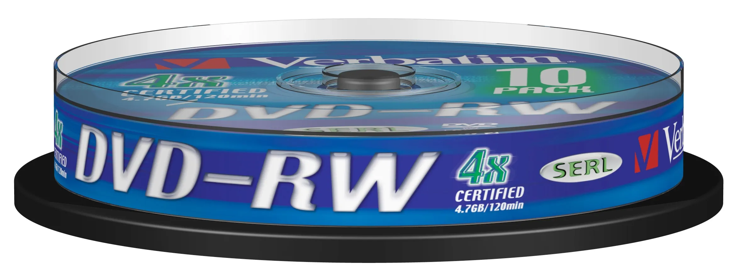 Verbatim DVD RW 4 7 Go 10 unités - vue 4