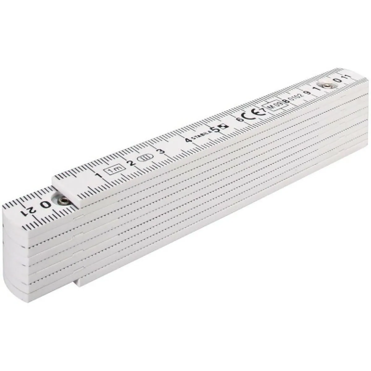 Stabila Mètre Pliant Type 1107 01701 2 M Plastique - Image 4