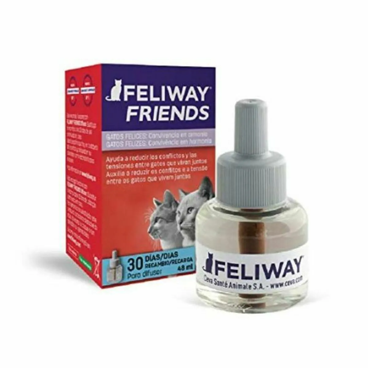 Ceva Recharge Feliway Friends 48 Ml