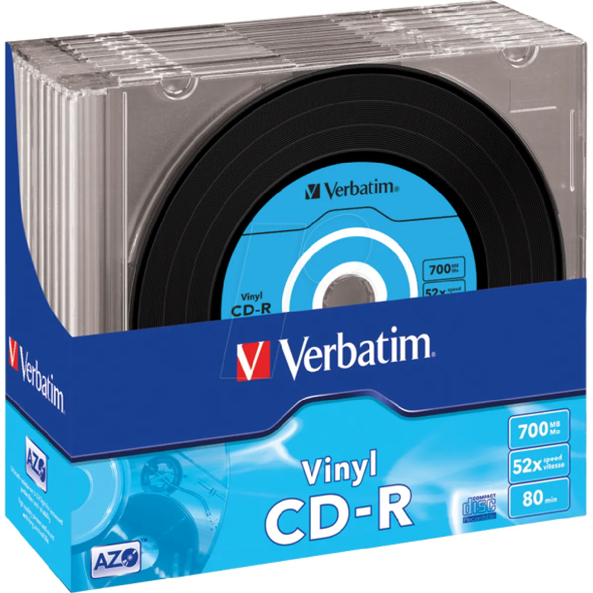 Verbatim CD vierge 43426 - 10 unités