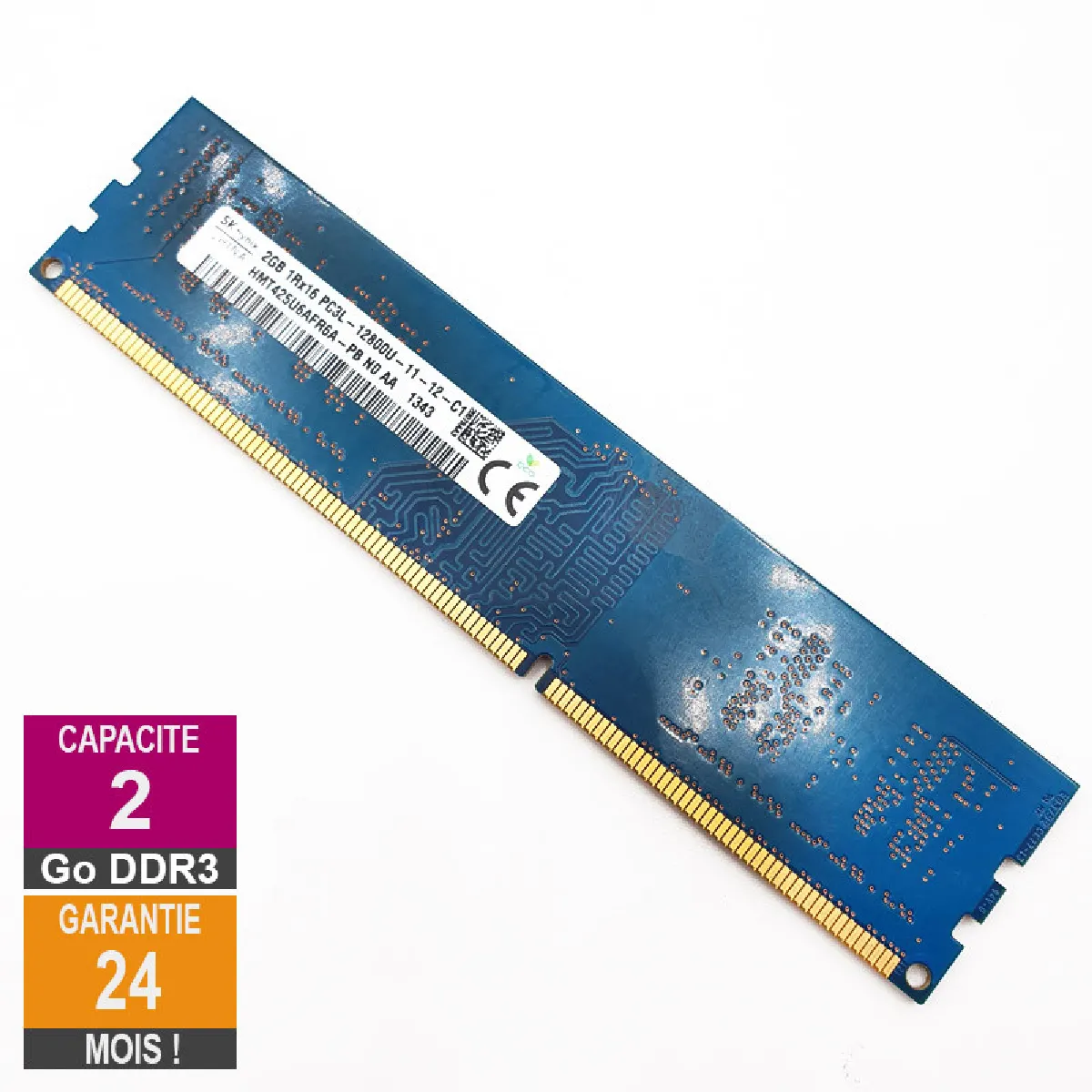 HYNIX  HMT425U6AFR6A-PB 2Go 1600MHz DDR3