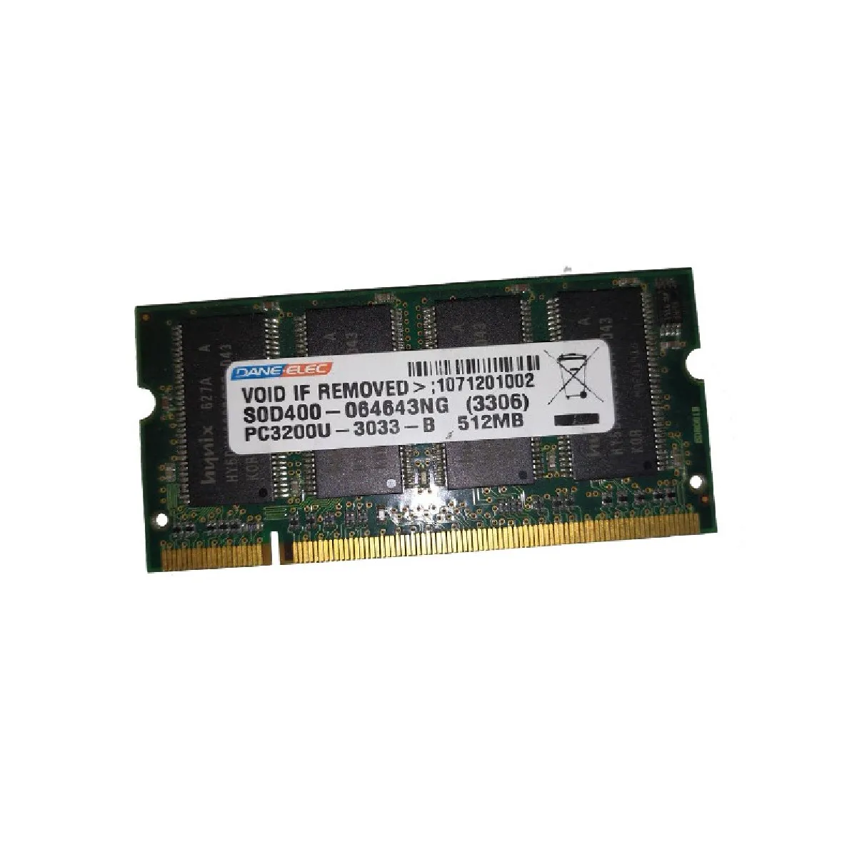 Dane Elec S0D400 064643NG 512Mo PC