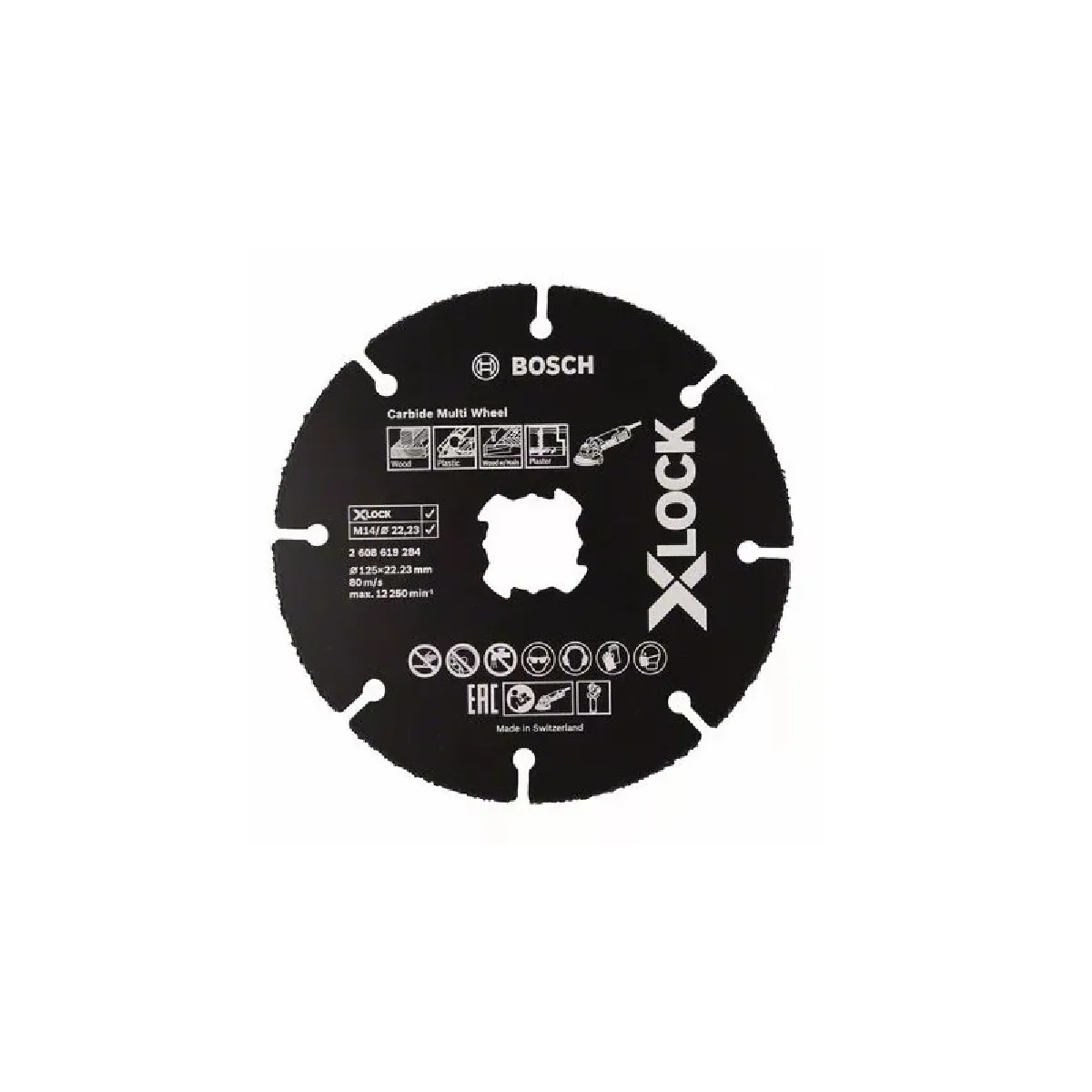 BOSCH Disques à tronçonner CARBIDE Wheel XLOCK