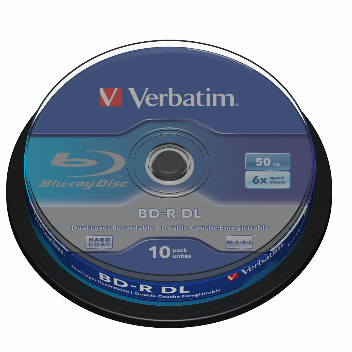 Verbatim BD R DL 50 Go 10 unités - vue 1