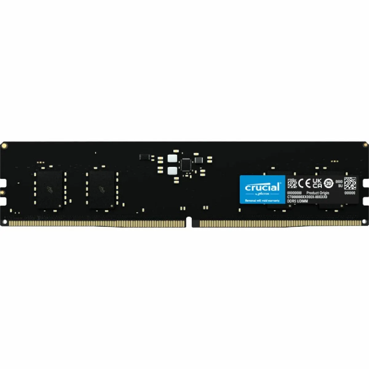 CRUCIAL  CT8G48C40U5 8Go 4800MHz DDR5