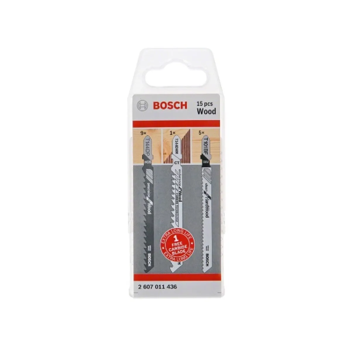 Bosch 15 Lames pour Bois