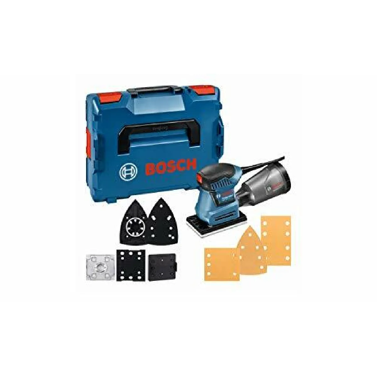 Bosch Professional ponceuse vibrante GSS 160 Ø d’amplitude 1 6 mm dans une BOXX