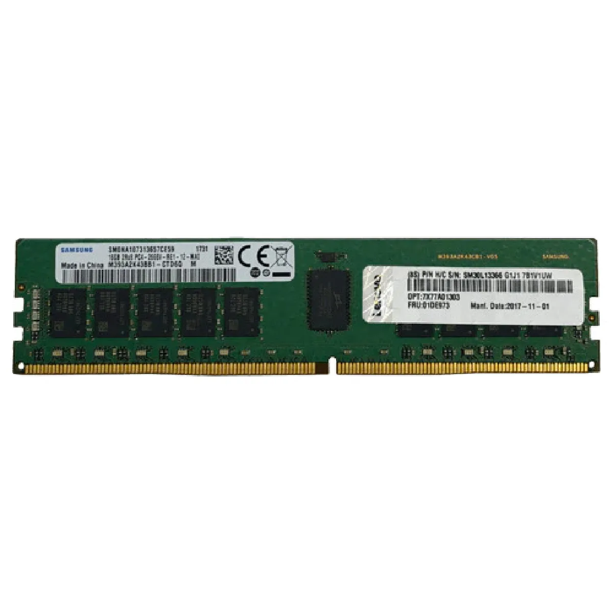 Lenovo ThinkSystem TruDDR4 3200 MHz RDIMM 4X77A08633 - vue 2