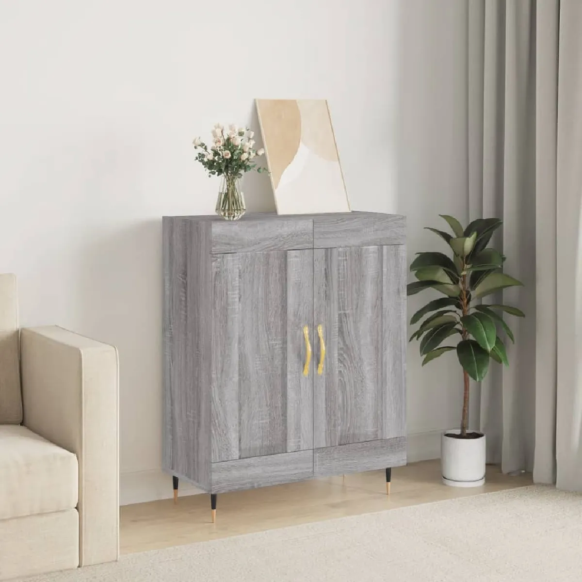 Vidaxl Gris Buffet - Sonoma