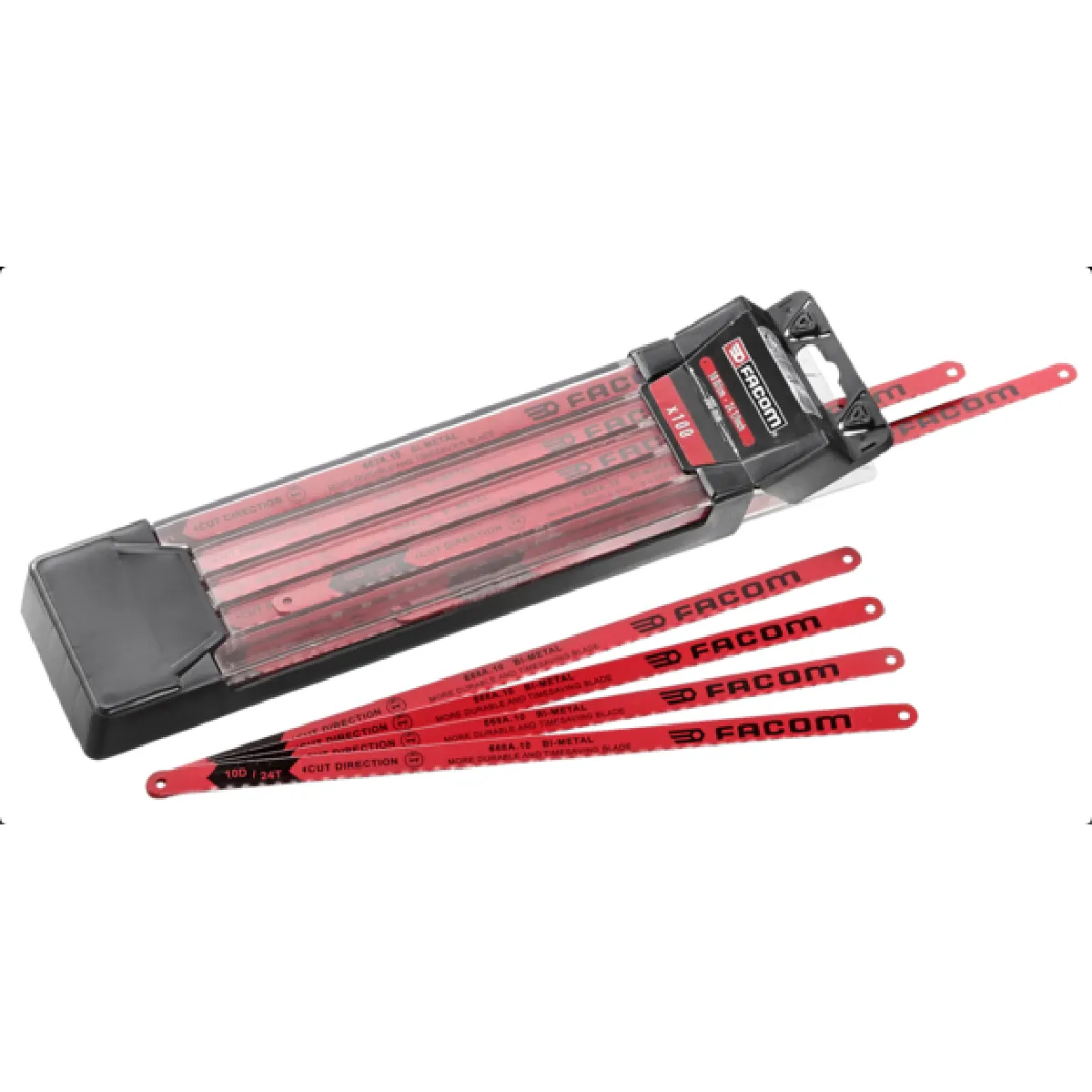 Lot de 100 lames de scie pour inox et cuivre Ep 1 3mm FACOM .12 - vue 2