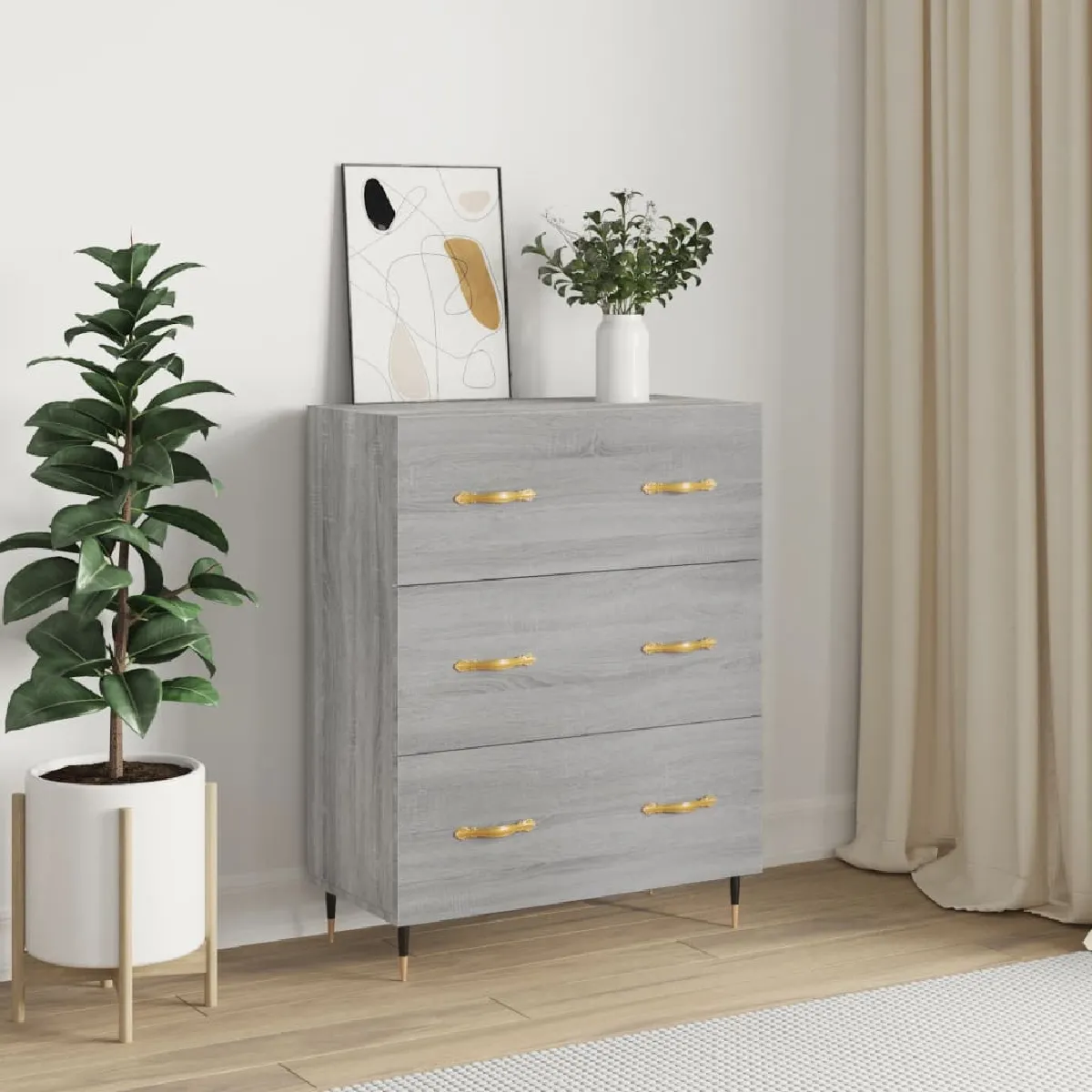 Vidaxl Gris Buffet Sonoma