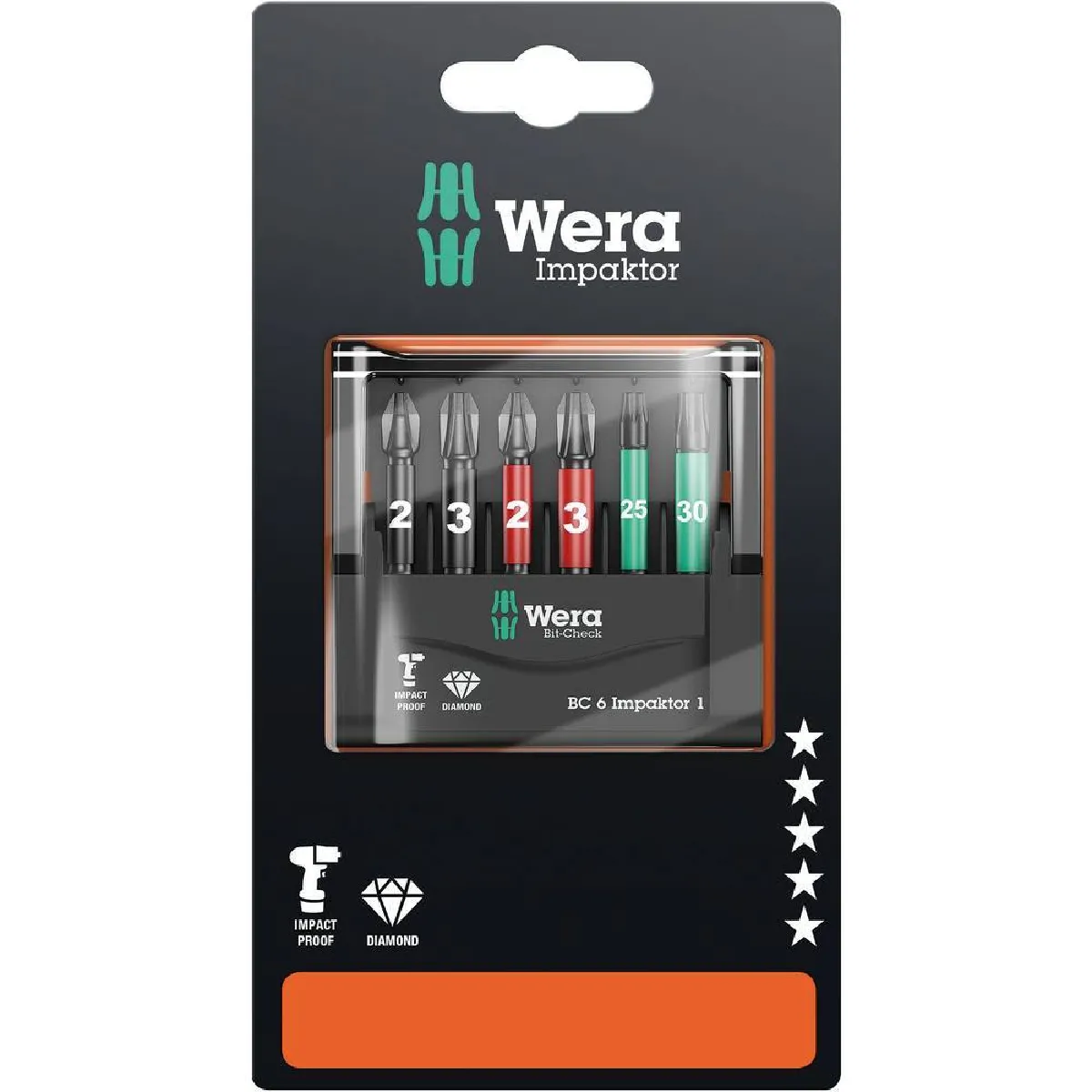 Wera Coffret Embouts De Vissage - Ph2