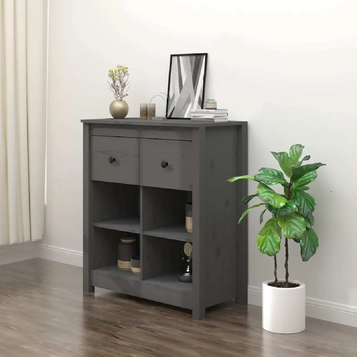Vidaxl Gris Buffet