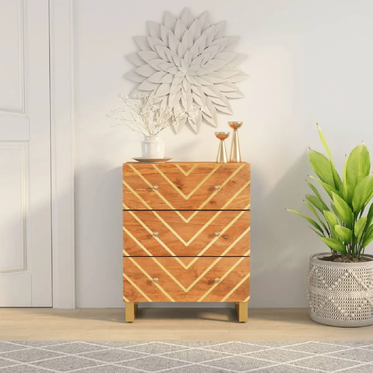 vidaXL Armoire latérale et - vue 2